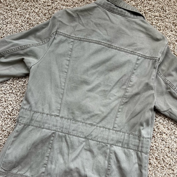 Army green utility jacket - Picture 3 of 6